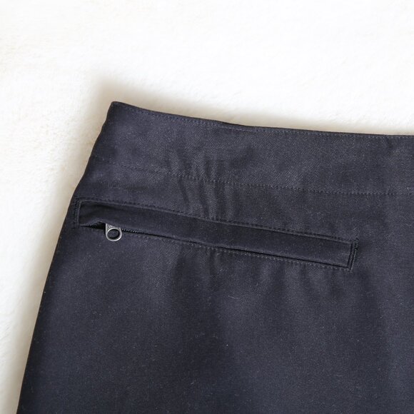PATAGONIA Black Skort with Zippered Side Slits - NWT - Picture 5 of 12